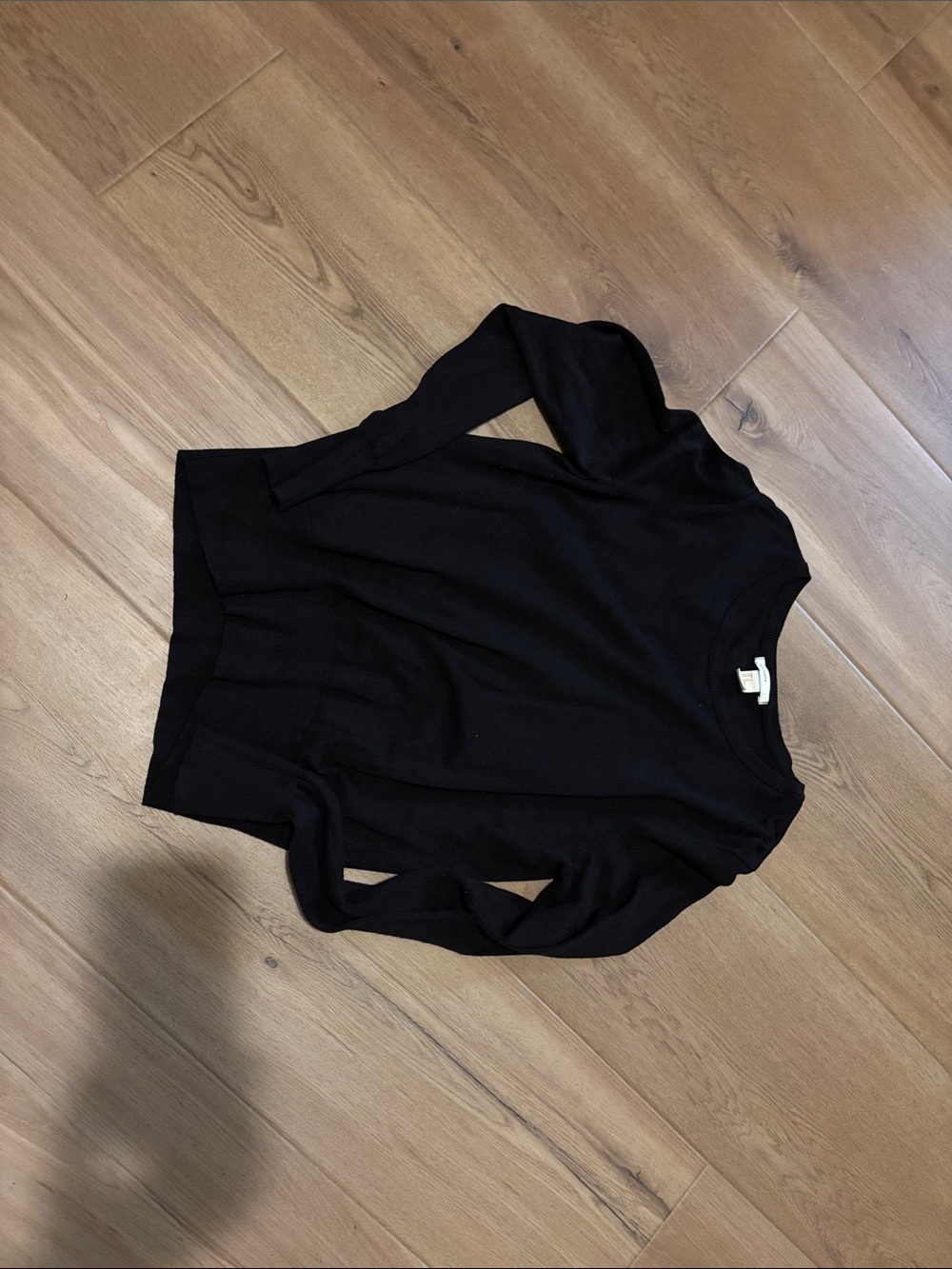 H&M Black Crew Neck Sweater